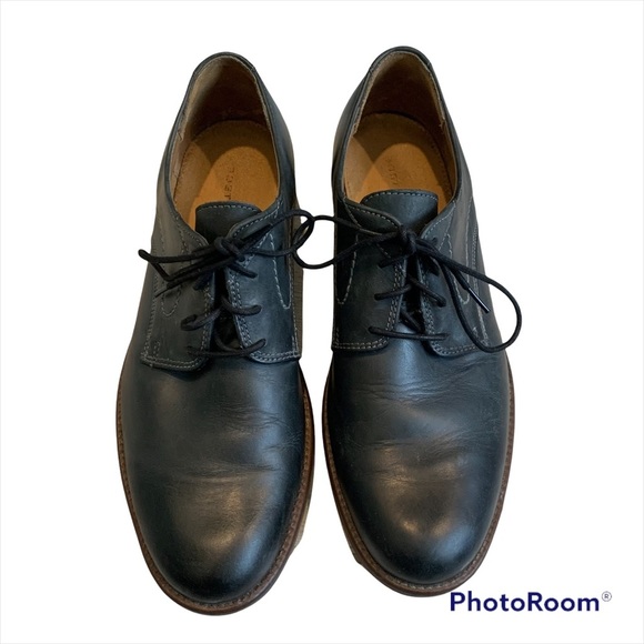 Men’s Bostonian Gray Leather Oxfords